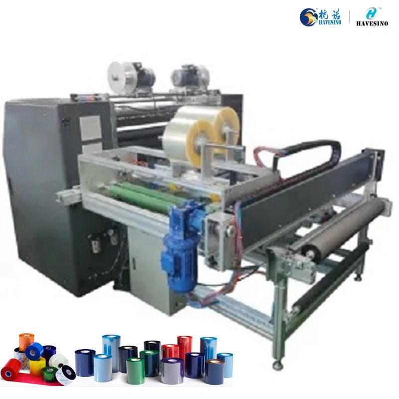 1000+ Cases Experience Thermal Transfer Ribbon Slitter Resin Barcode Ribbon Cutting Machine