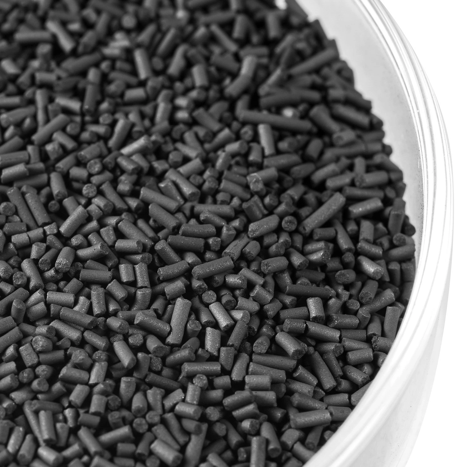 Pellet Aktivkohle auf Basis schwarzer Kohle mit 1,5mm 2mm 3mm 4mm