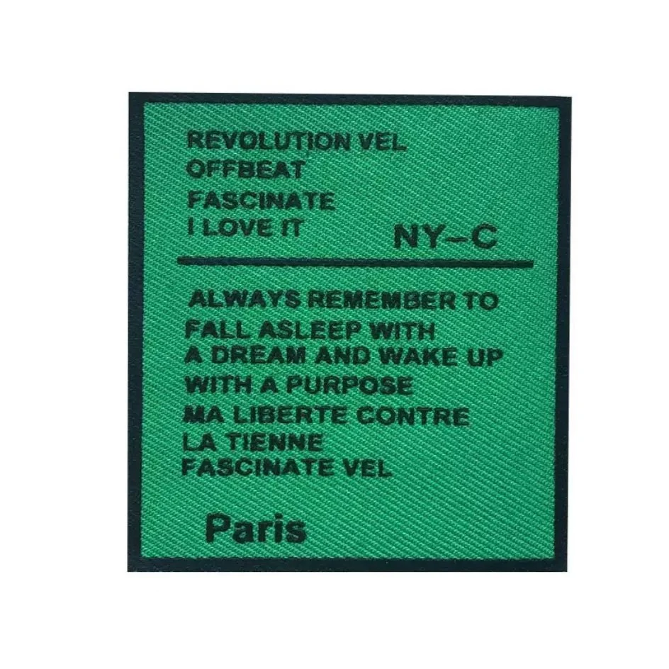 Garment Woven Size Label / Size Tag