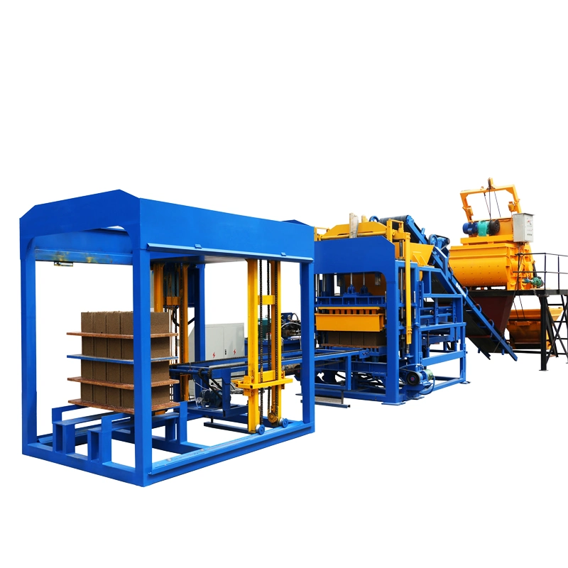 Qt4-15 Cement Production Line Full Automatic Hollow Block Machine Price in India