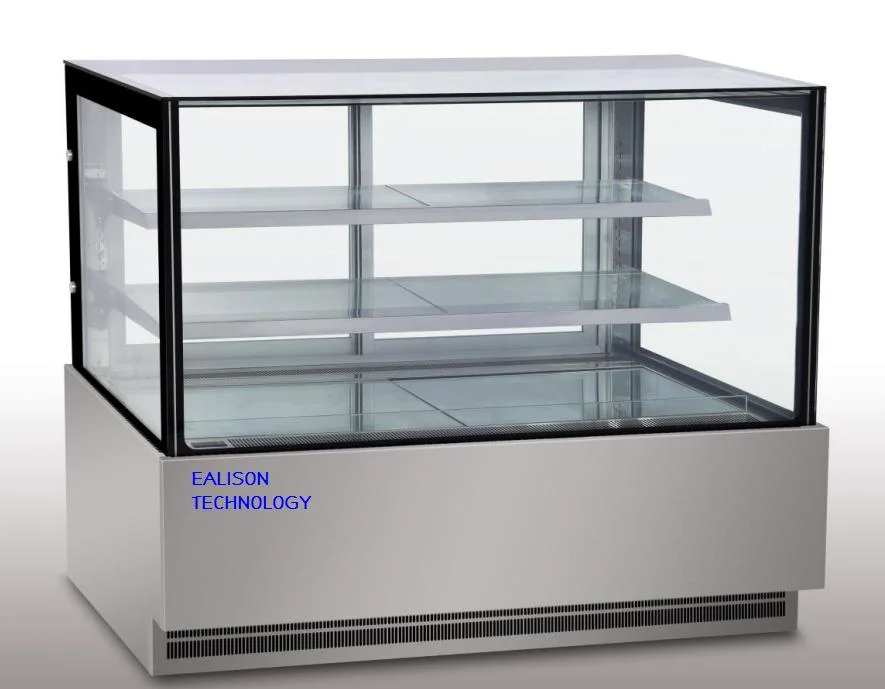 Manufacturing Hot Sale Cake Display Cabinet Refrigerate with Universal Refrigerator