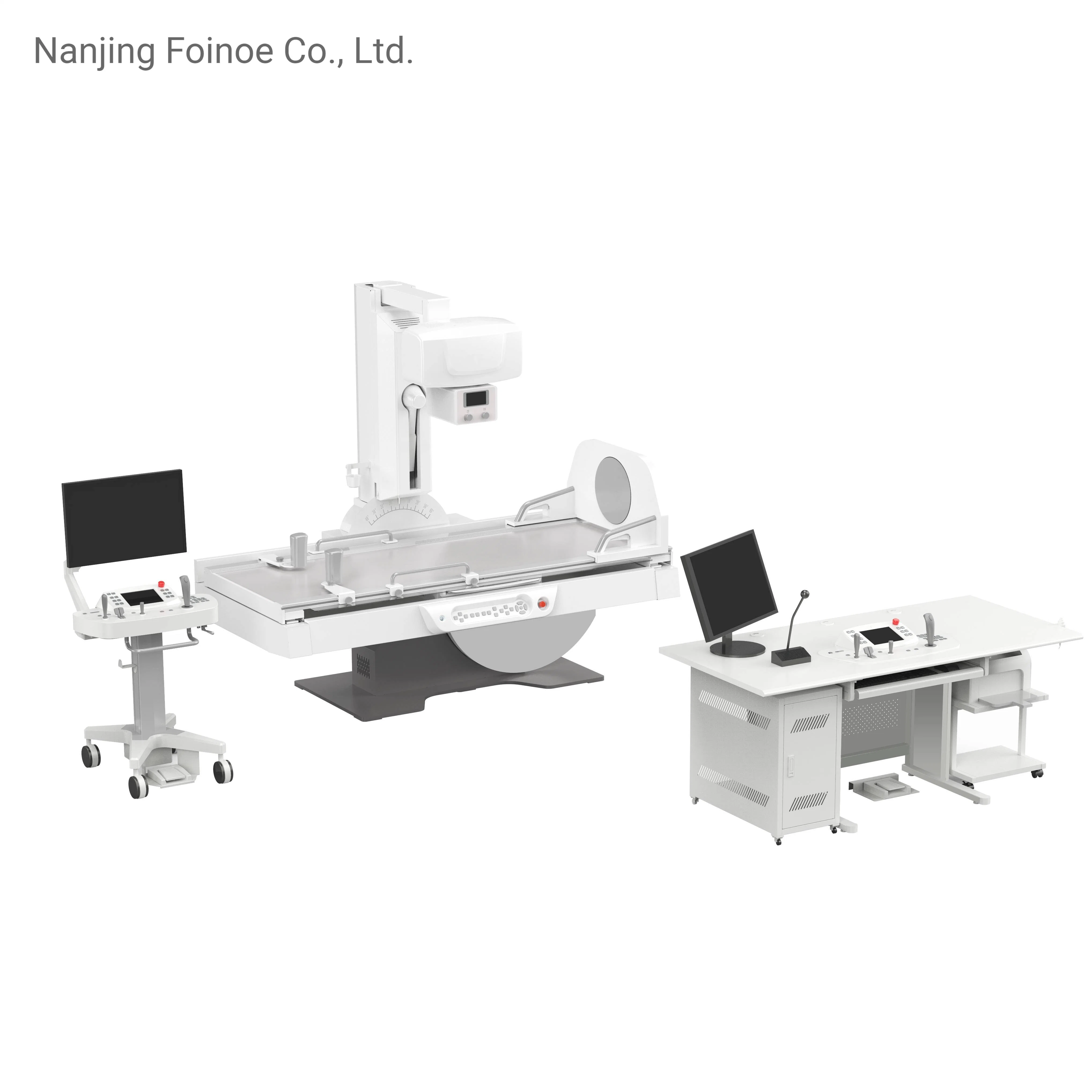 Fn-650mA-2 Portable Digital X Ray Equipment Radiology Design of Multifunctional Diagnosis with Rotating Pedal Ultra-Low Table