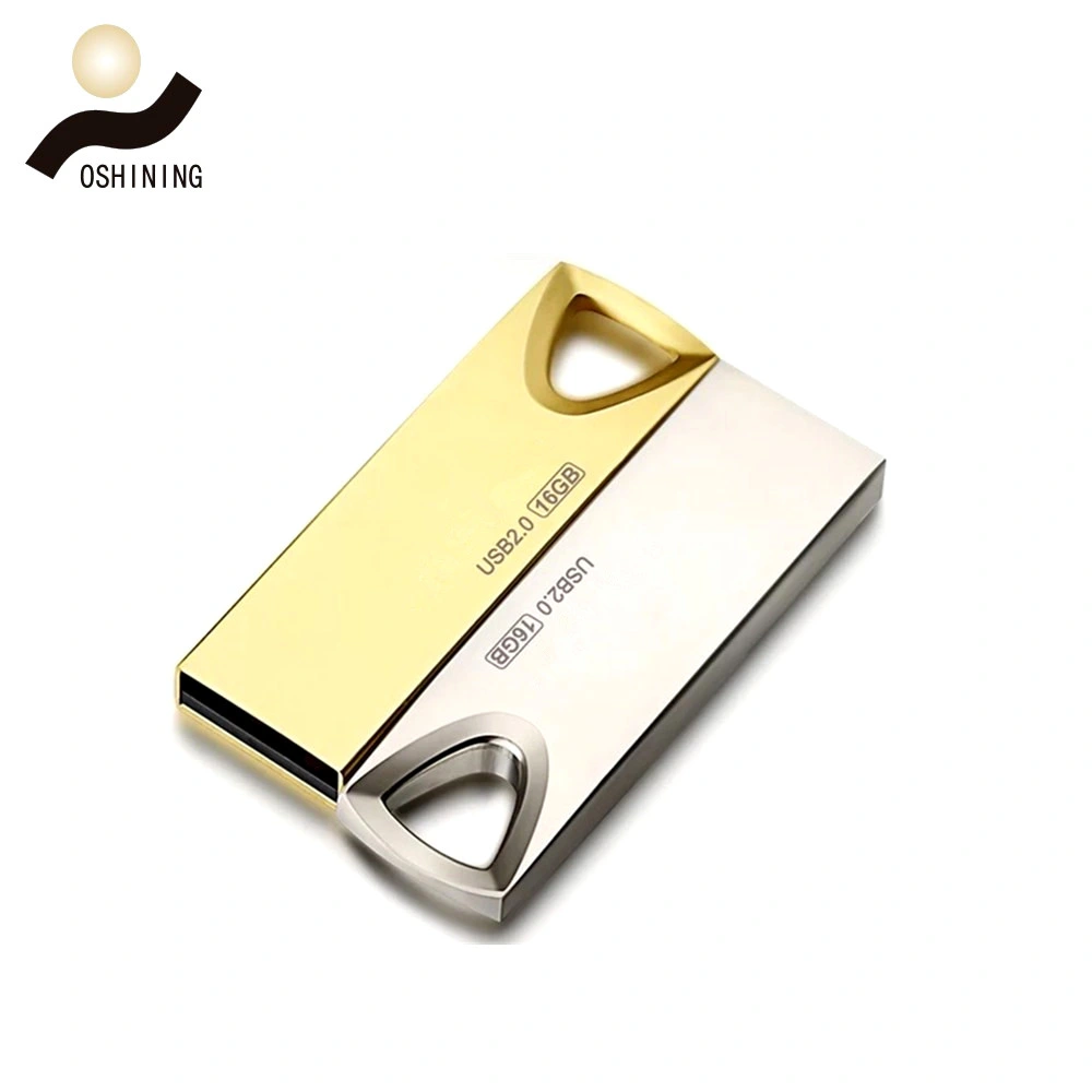 Super Mini USB Flash Drive Custom Logo Metal Pendrive USB 2.0 3.0 Stick (USB-MT493)