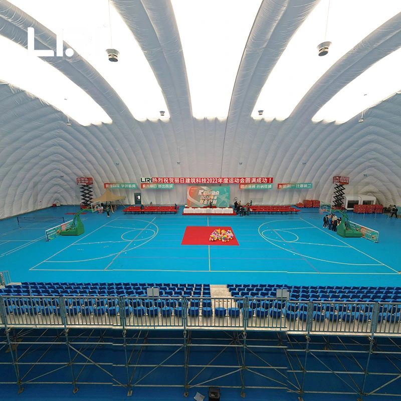 Gran Domo inflable aire cubierta de la carpa de baloncesto y cancha de fútbol
