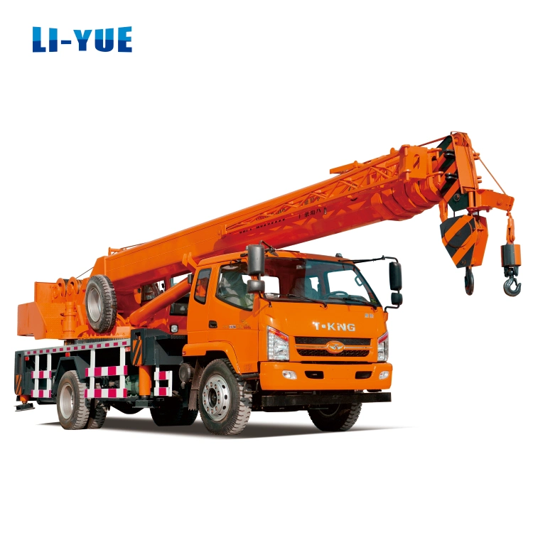 28 M Height 8 Ton Truck Crane Hydraulic Leg Telescopic Straight Boom