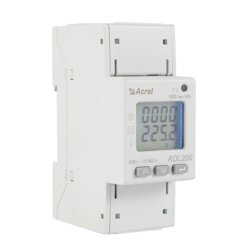 Acrel Adl200/C MID Approved Smart kWh Energy Meter Multi Rate Watt-Betriebsstundenzähler DIN-Schiene einphasiger Energiezähler mit RS485 IoT-Plattform