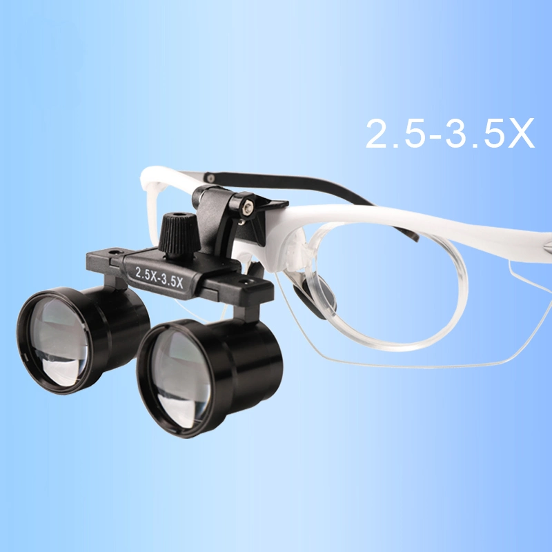 Loupes chirurgicales binoculaires dentaires 2,5X - 3,5X pour opérations médicales et chirurgie, lunettes grossissantes.