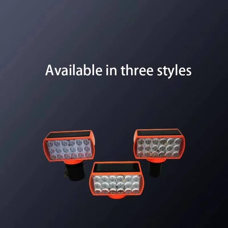 High quality/High cost performance LED Traffic Road Safety Solar Warning Flasher Barricade Light IP65