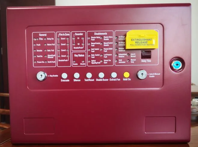 FM200 Fire Suppression Fire Alarm System with Fire Extinguishant Control Panel