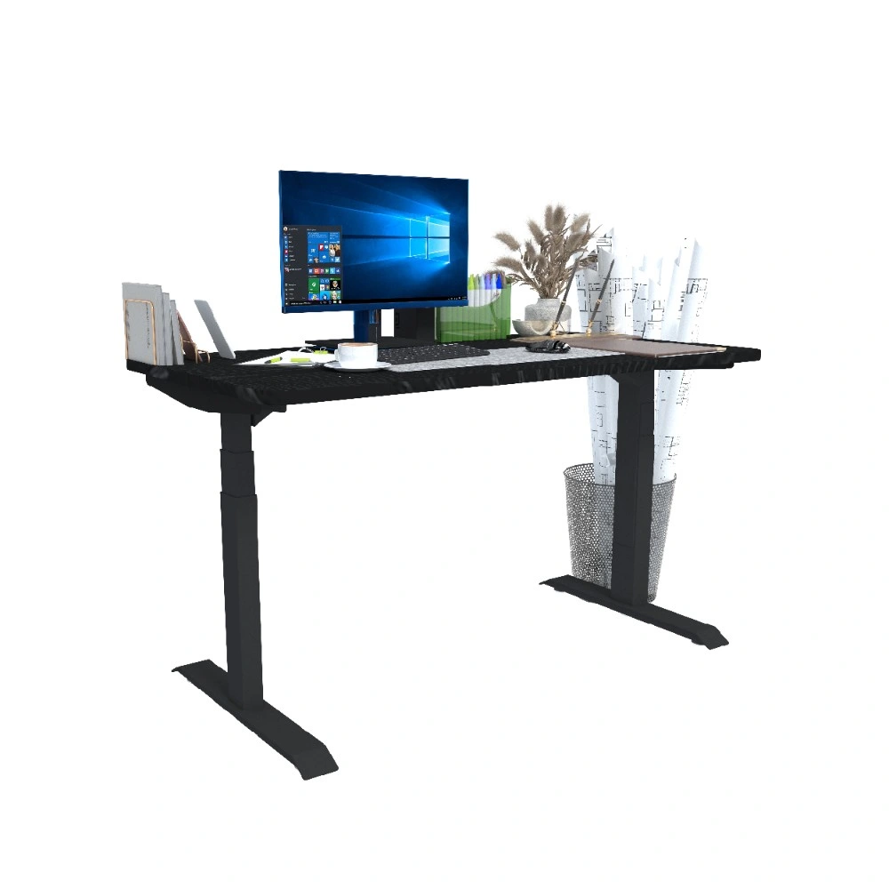 Modern Metal Standing. Desk Office Furniture Computer Table Pneumatic Standing Desk Stand up Jc35ts-R12r-Th