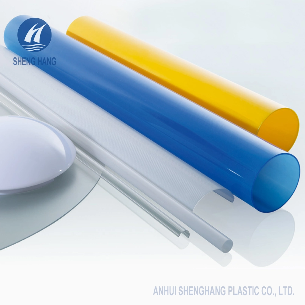 Clear Round Colored Acrylic PMMA Pipes with Different Colors