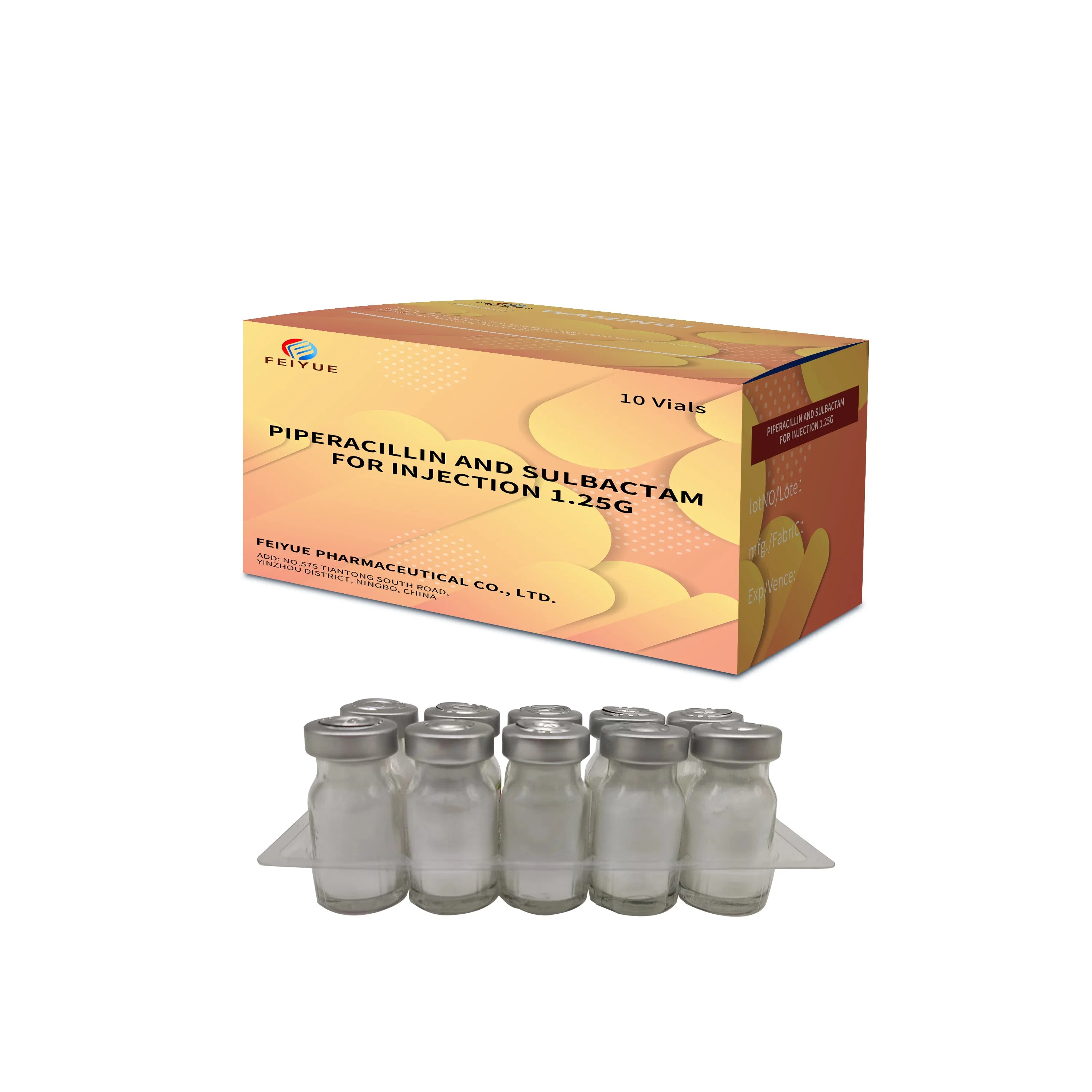 GMP Piperacillin Sodium and Sulbactam Sodium for Injection 1.25g