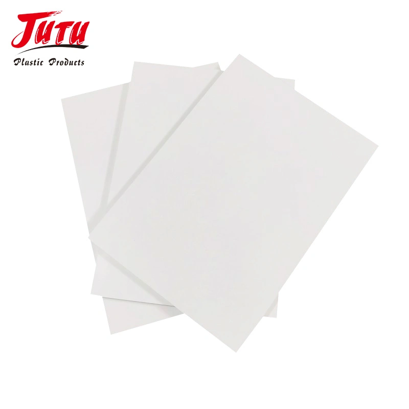 Jutu Low Absorption of Water White PVC Foam Board for Digital Printing and Pop Displays