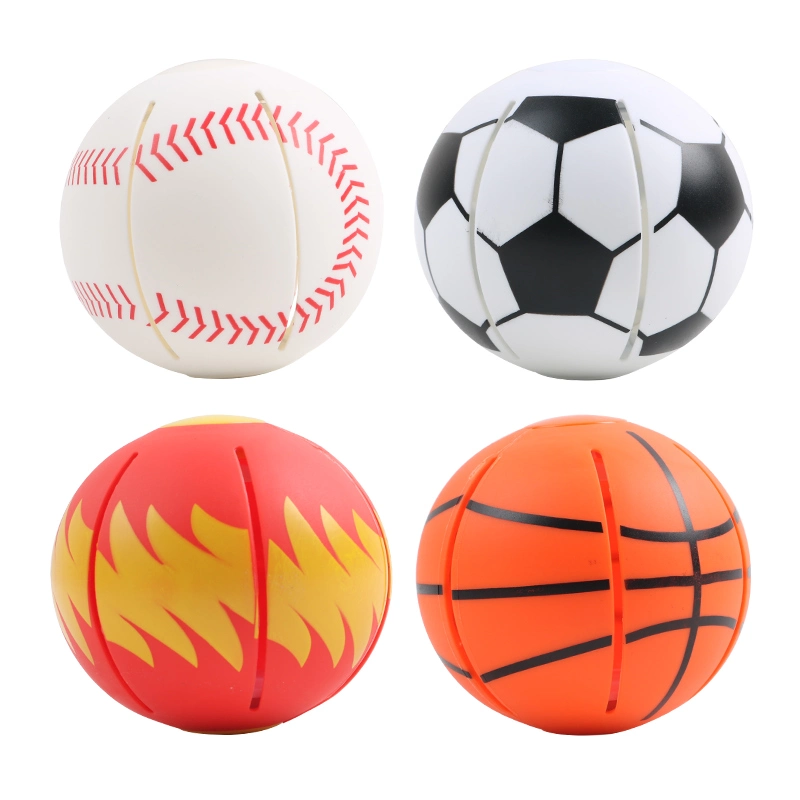 Bulk Wholesale Seguridad duradera interactiva mascota juguete Baloncesto bolas de Squeaky Para perros