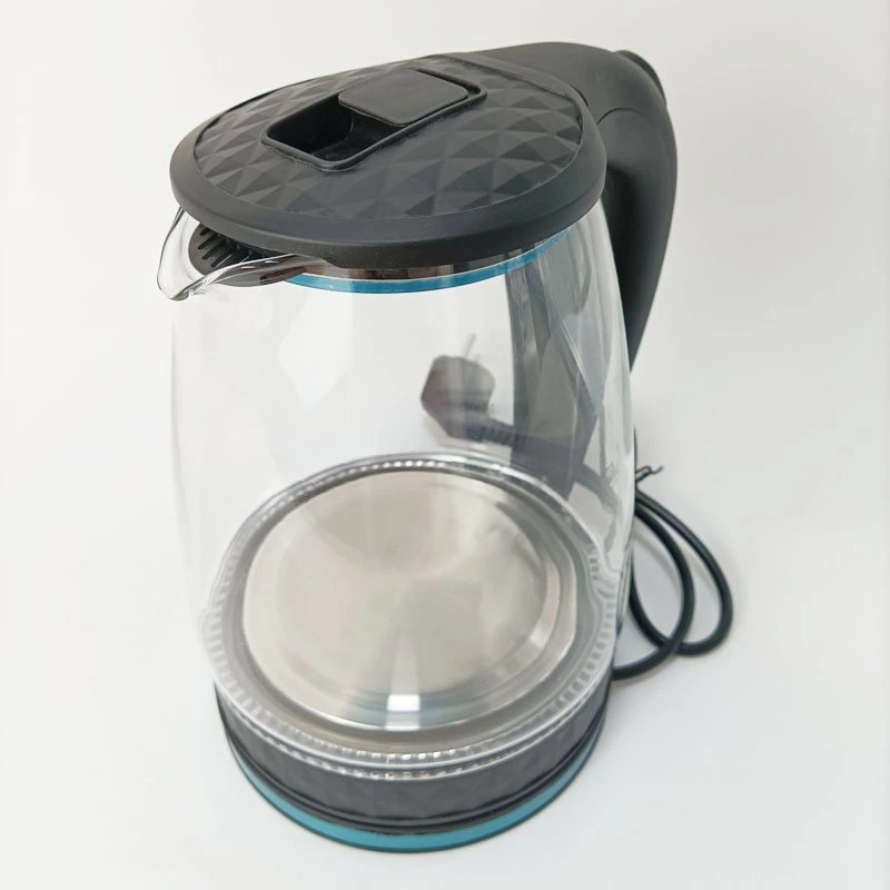 New 110V 1.8L Glass Electronic Kettle Stainless Steel Tea Water Electrical Kettle