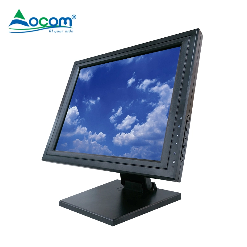 15inch Foldablebase HD Mi VGA Customer Display 1024X768 POS Touch Screen Monitor