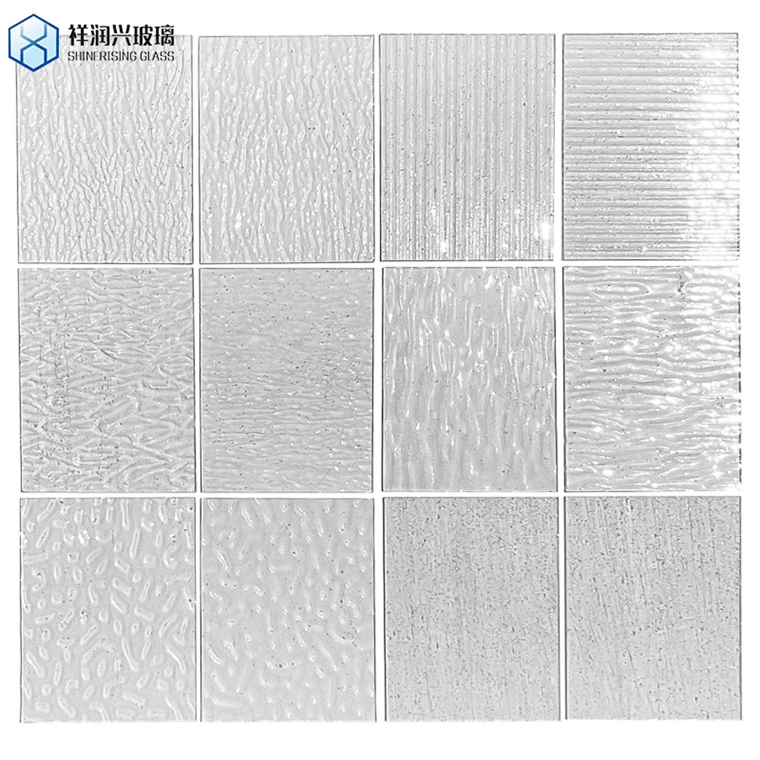 Promotion Flat Float Clear Pattern Laminated Glass Panels for Decoration