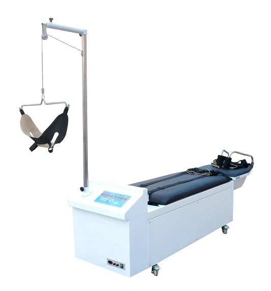 Hospital Multi-Functional Orthopaedic Traction Table Cervical & Lumbar Traction Bed