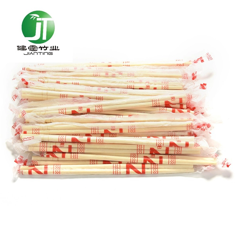 Twins Chopsticks with Customers Logo for Restuarant in Plastic Wrap 5.0-5.5mm