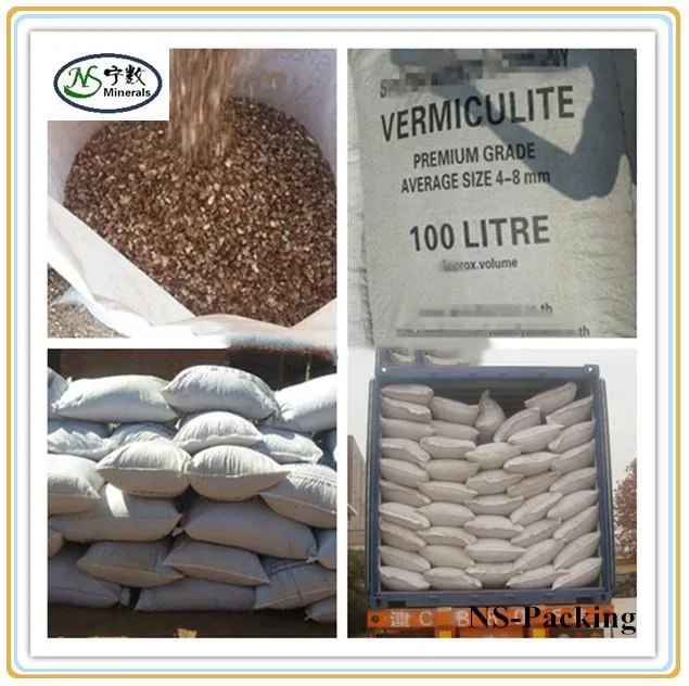 Organic Vermiculite Granules for Plants and Gardening