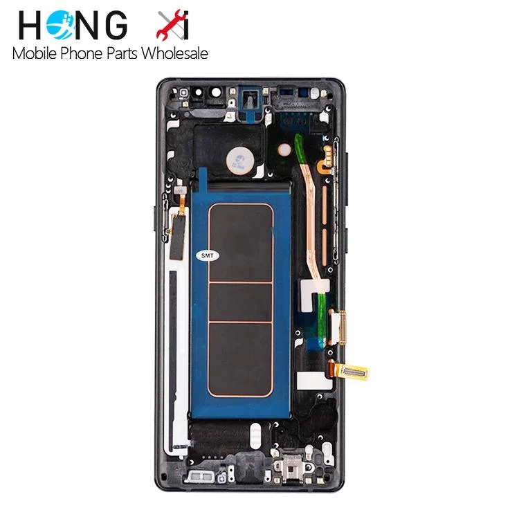 Calidad original OEM Teléfono Móvil de sustitución de la pantalla LCD táctil de Samsung Nota Completa LCD8