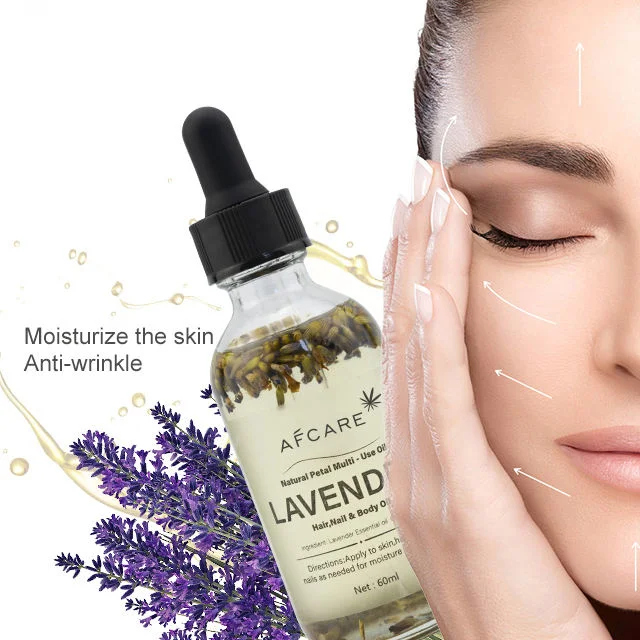 Les produits cosmétiques huile essentielle pour la peau d'huiles essentielles de massage organiques naturels