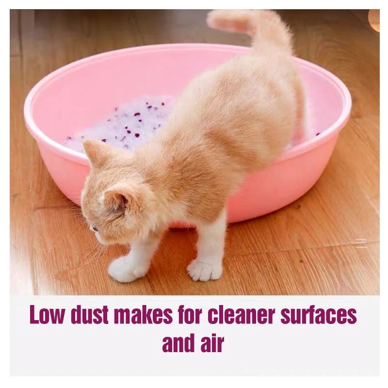 High Quality Silica Gel Cat Litter Silicone Crystal Cat Sand