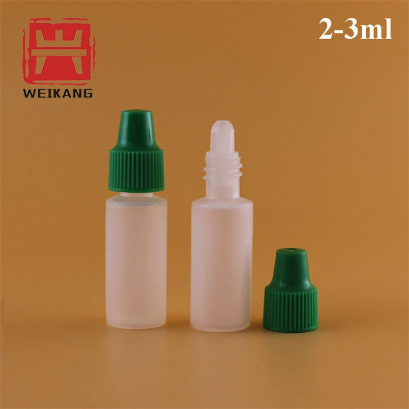 Pharmacetical Grade Plastic LDPE Eo Sterilation Sterile 3ml Plastic Eye Dropper Bottle