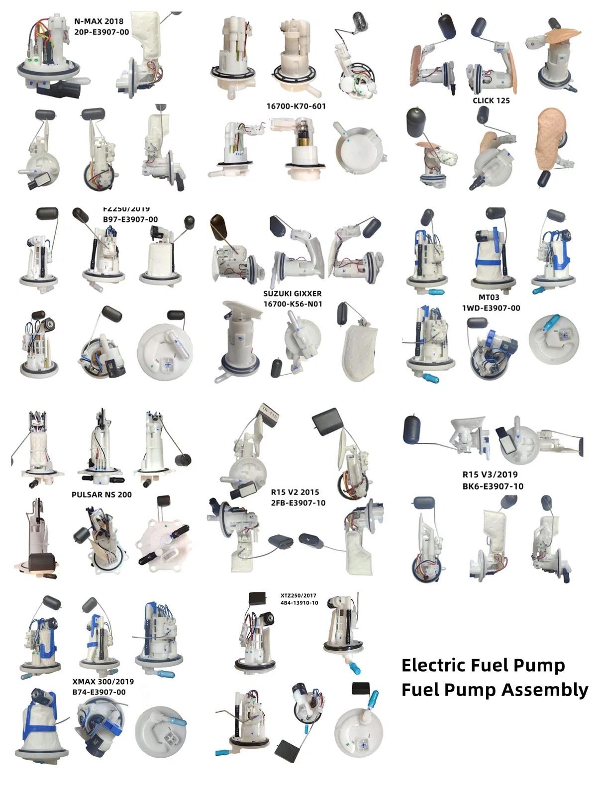 Motorrad Teile elektrische Kraftstoffpumpe / Kraftstoffpumpe Montage R15 V2 2015 2FB-E3907-10