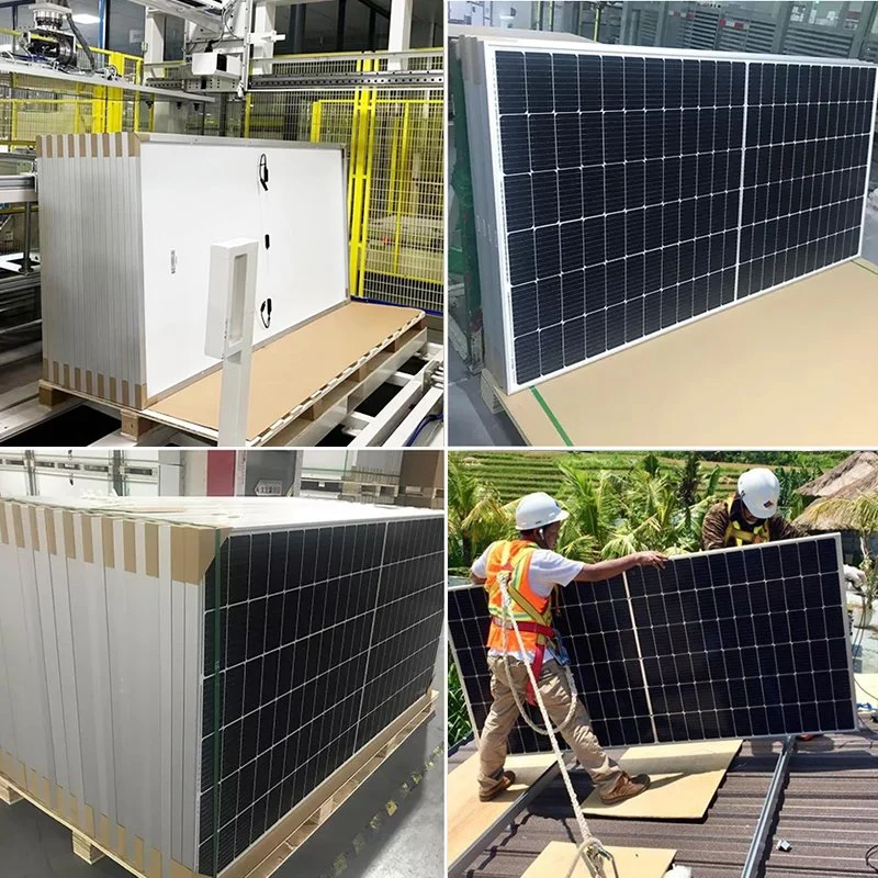 Energy Panels Half Cell 495W 500W 505W 510W 515W Mono Eine hochwertige Poly Photovoltaik für Solarstromanlage