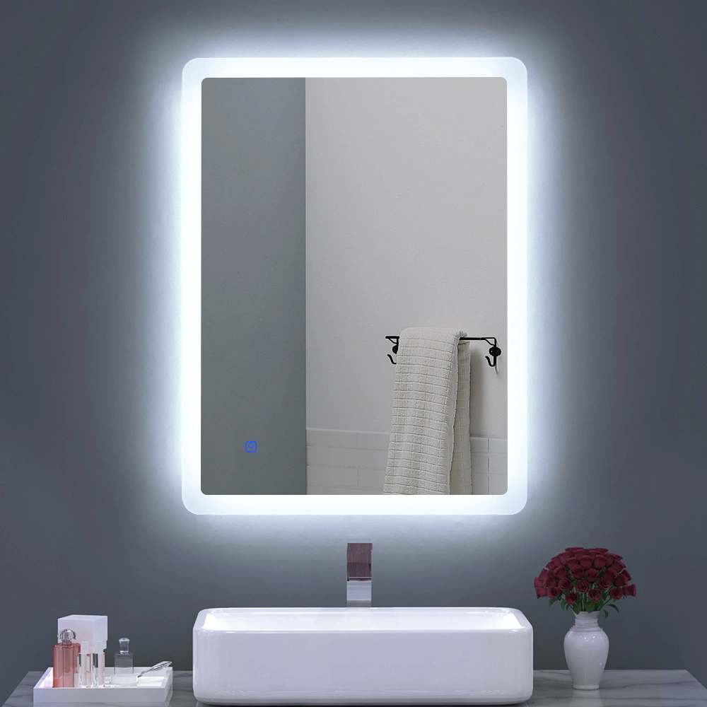 Factory Wholesale/Supplier Decorative Mirror for Wall 5mm Silver Bathroom LED Light Mirror