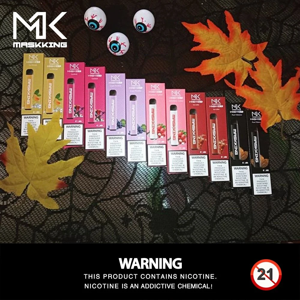 Maskking 2ml 500 inhalaciones pluma desechable portátil Vape Cigarrillo electrónico