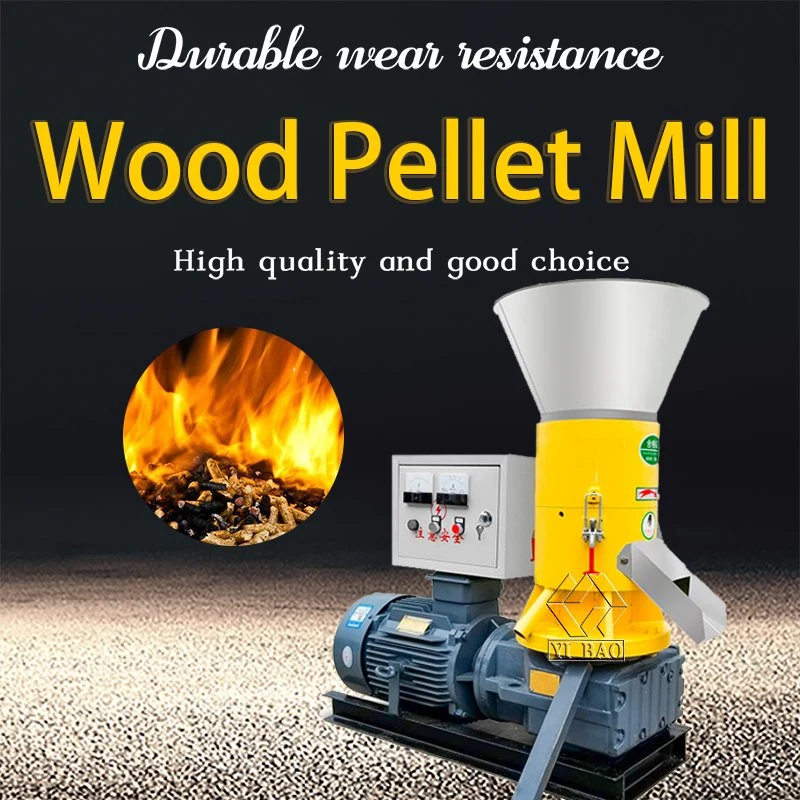 100-1400 Kg/Hour 380V Biomass Mini Pellet Mill Machines Price Wood Pelletizer Rice Mill Machine Homemade Pellet Machine