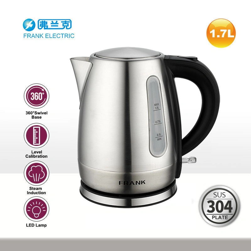 1.7L Modernization Factory Price High quality/High cost performance Durable Industry Leading Electrical Kettle with CE