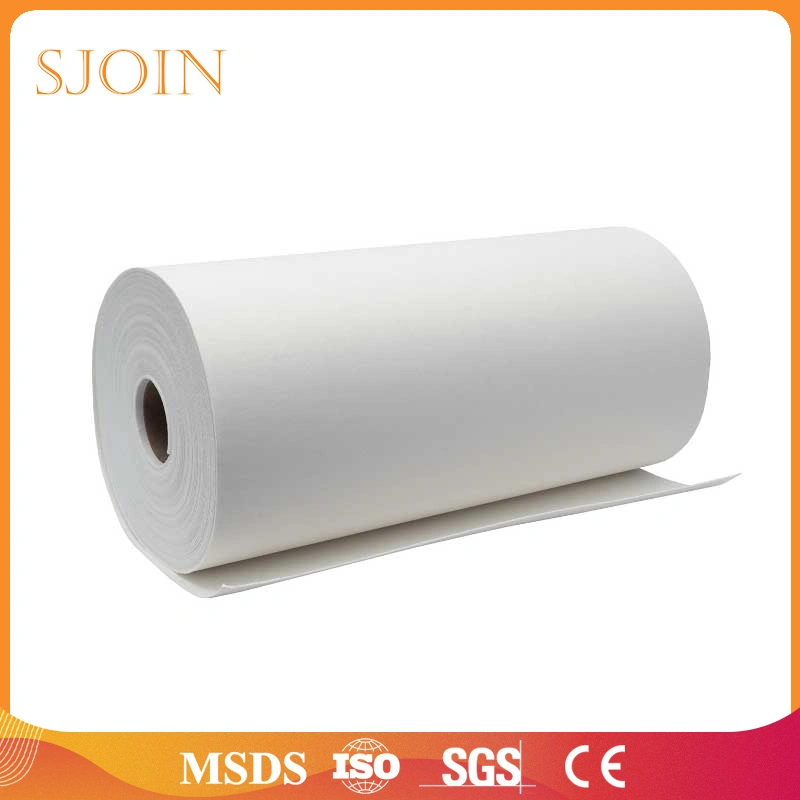 3mm Thick Refractory Ceramic Fiber Kiln Paper Manufactrure Building Material Heat Insulaton Paper for Glass