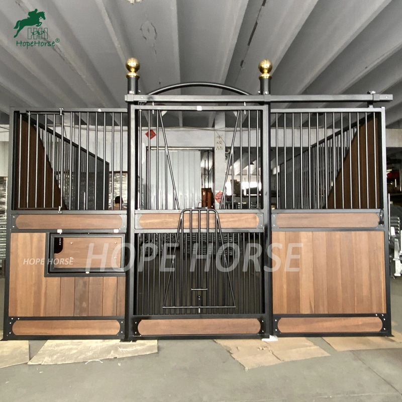 Safe and Portable Galvanized Horse Stable Panel Stall Horse Equipment