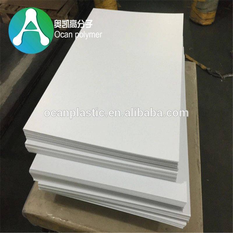 0.5mm Printed White Rigid PVC Sheet for Blister Pack for Playing Cards