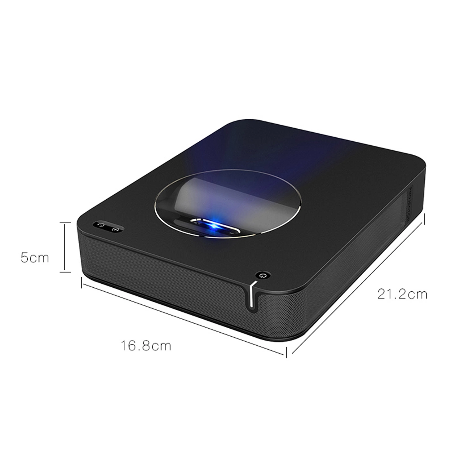 Tallpic Finger Touch Cool Projector 1000 Real Lumens Home and Office