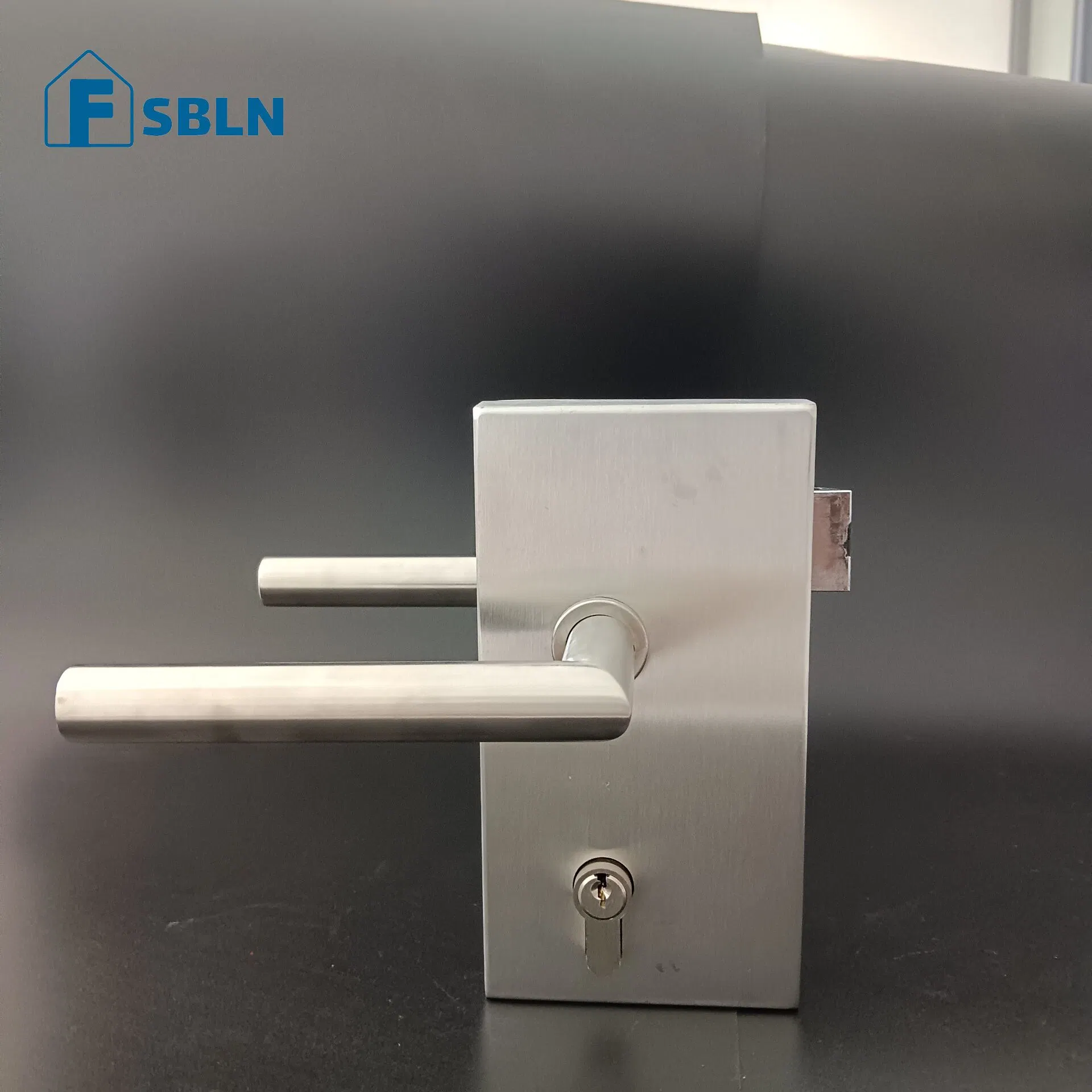 Bln High Quality Glass Door Lock Box Glass Door Clamp Patch Fitting for Office Hardware