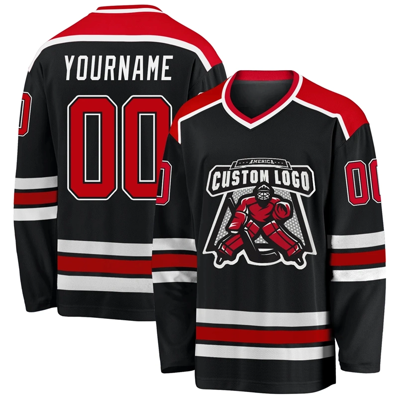 OEM Professional Polyester Customized Ice Hockey Jersey