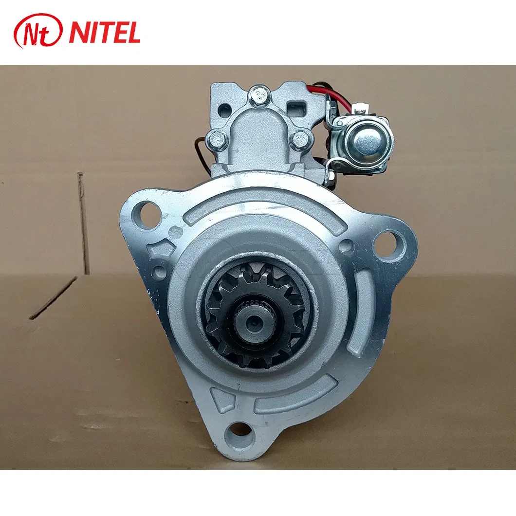 Nitai Mitsubishi M9t70279 Auto Parts Reducer Starter Factory China Mitsubishi Canter Starter Motor OEM Customized 24V Mitsubishi Starter Motor Fits Case Cummins