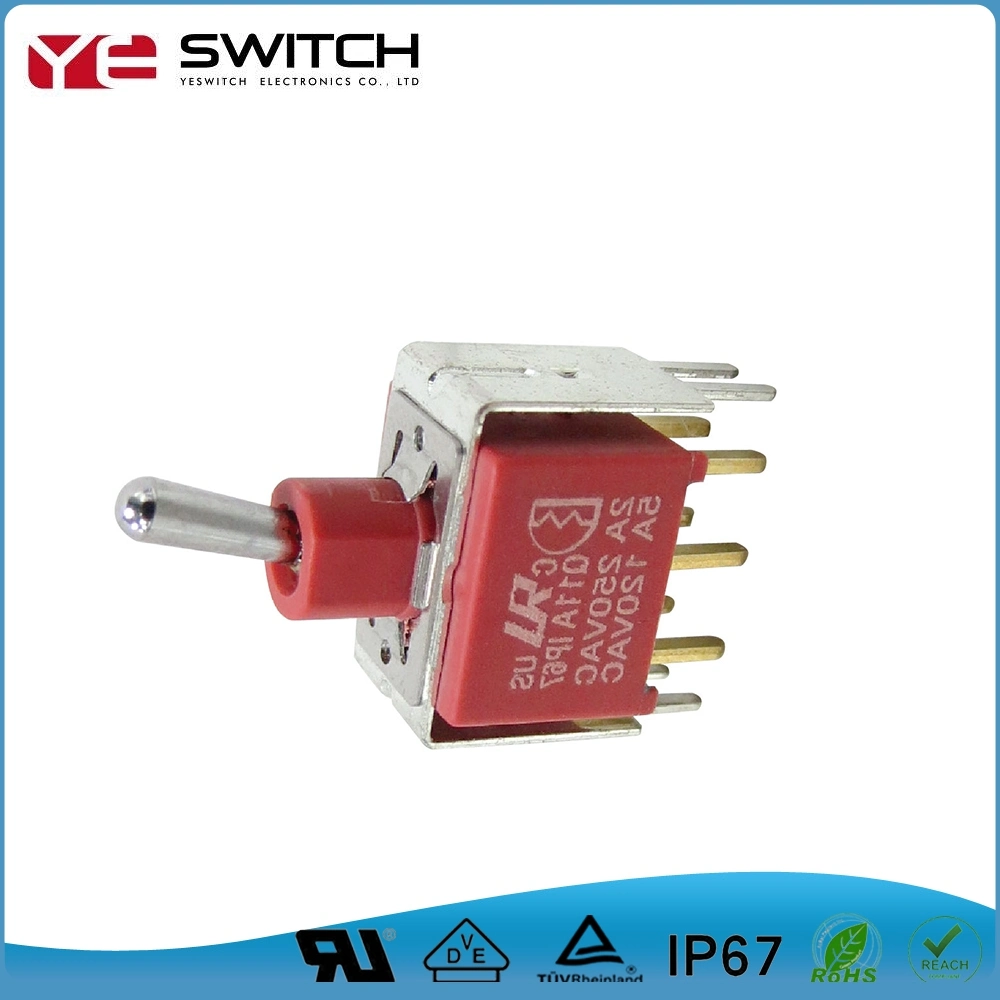 IP67 Sealed Sub-Miniature Toggle Switch