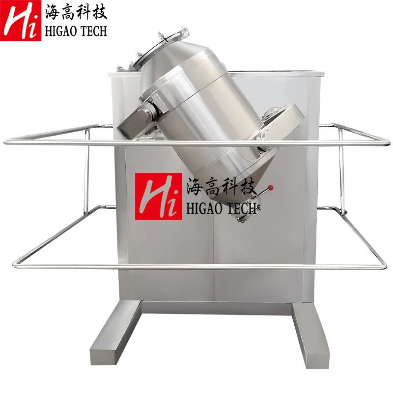 2-2000L Germfree 3D Three Dimensional Swing Movement Pellet Blending Mixer Equipment