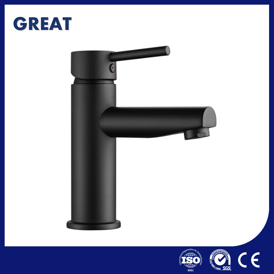 Gran cuarto de baño moderno de la utilidad de gran calidad de la fábrica del Grifo lavabo grifo Gl4101M40 de la cuenca de una sola palanca cromado China grifo cromado pulido solo Grifo de Cuenca