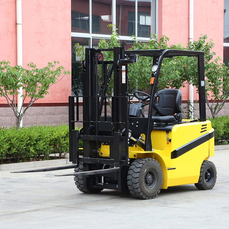 China New Hydraulic Stack Truck Small Fork Lift Pallet Jack Stacker 2 Ton Electric Forklift