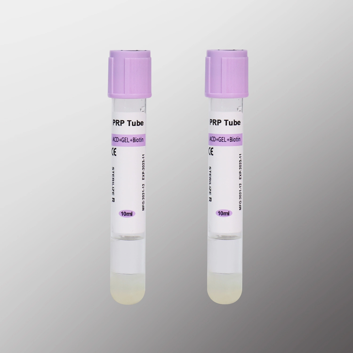 Siny Factory Wholesale/Supplier Customized Cap Sodium Citrate Solution & Gel Prp Tubes Disposable Medical Supplies for Beauty Clinic