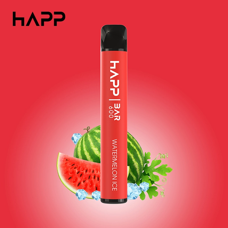 Alemania España Francia Mayorista/Proveedors Happ 600 2ml 20mg 10 sabores Dispositivo VAPE desechable