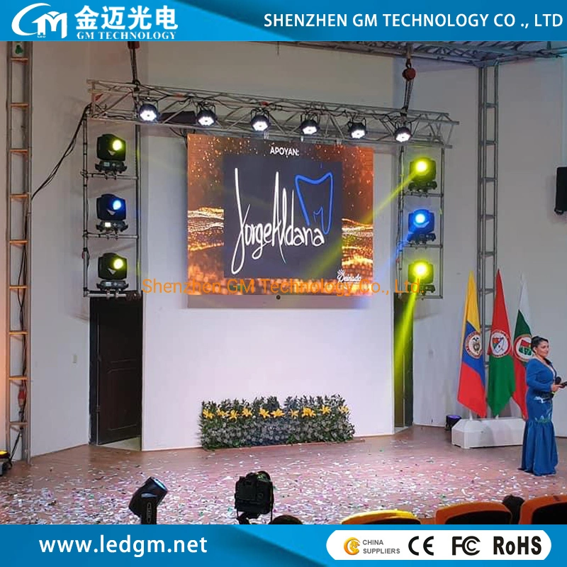 Faible consommation d'énergie 3840 Hz High Refresh Stage Background LED Écran d'affichage P2.97 P3.91 P4.81