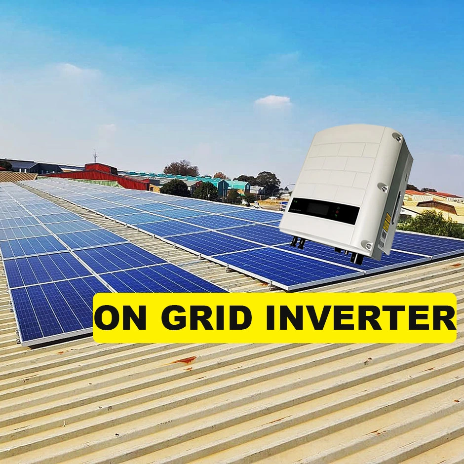 Single Phase 5000W 5kw on Grid Tie Solar Inverter for Commercial Solar Power System with WiFi