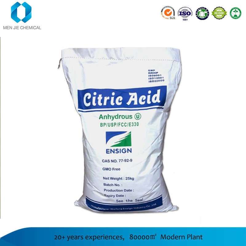 Factory Price Citric Acid Monohydrate Citric Acid Anhydrous for Snack, Biscuits Making